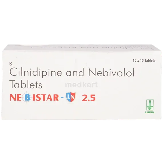 nebistar ln 2.5mg tablet 10's